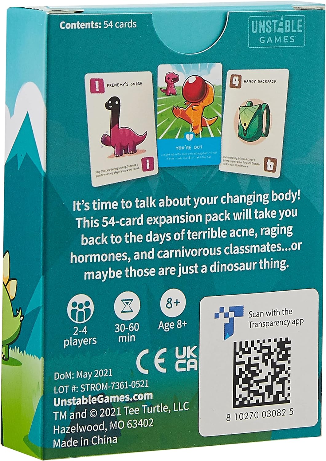 Happy Little Dinosaurs: Perils of Puberty Expansion